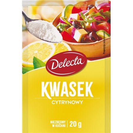 DELECTA KWASEK CYTRYNOWY 20g