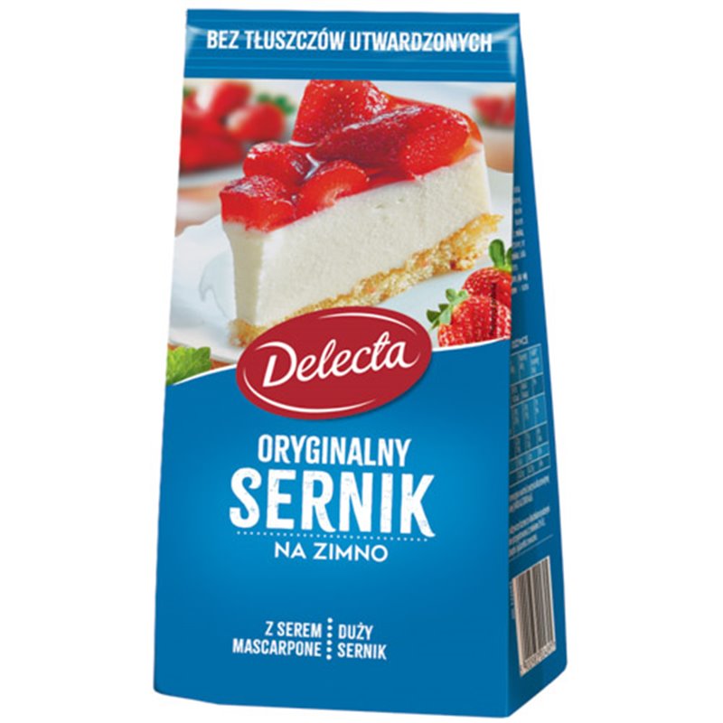 DELECTA CIASTO SERNIK BŁ. ORYGINALNY 154g