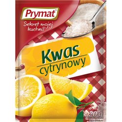 PRYMAT KWASEK CYTRYNOWY 20g