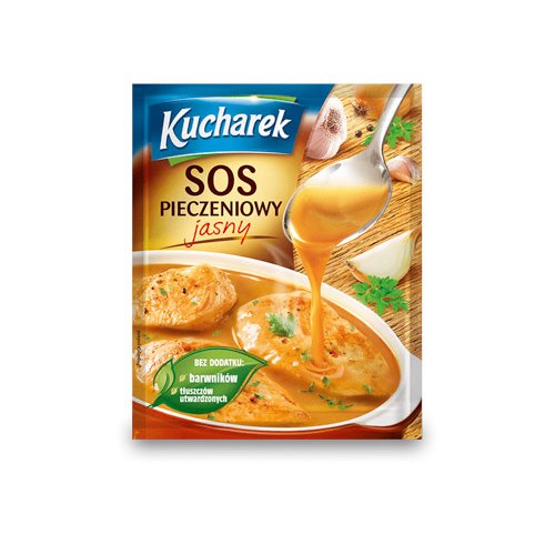 PRYMAT SOS KUCHAREK PIECZENIOWY JASNY 28g