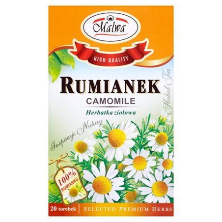 MALWA HERBATA ZIOŁOWA RUMIANEK 20x1,5g 30g