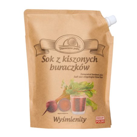 SŁONECZNE POLE SOK Z KISZONYCH BURAKÓW DOYPACK 800ml