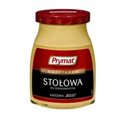 PRYMAT MUSZTARDA STOŁOWA 185g