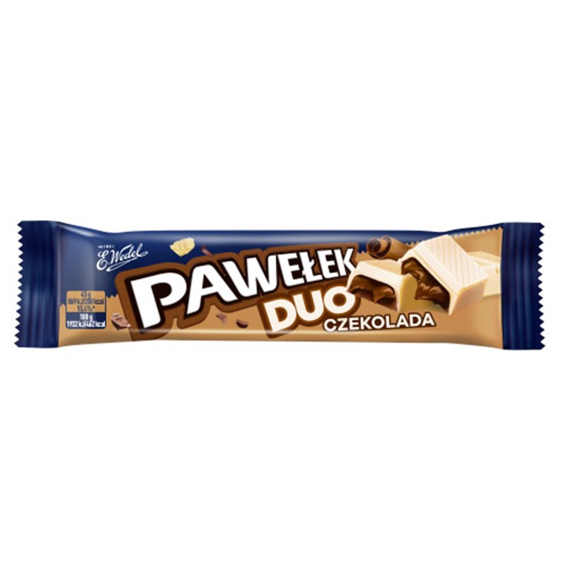 WEDEL BATON PAWEŁEK DUO CZEKOLADA 45g