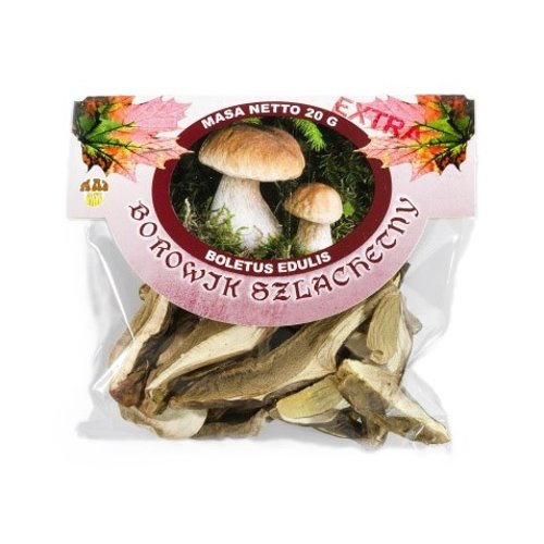 MAT-GRZYB GRZYB BOROWIK SUSZONY KROJONY 20g