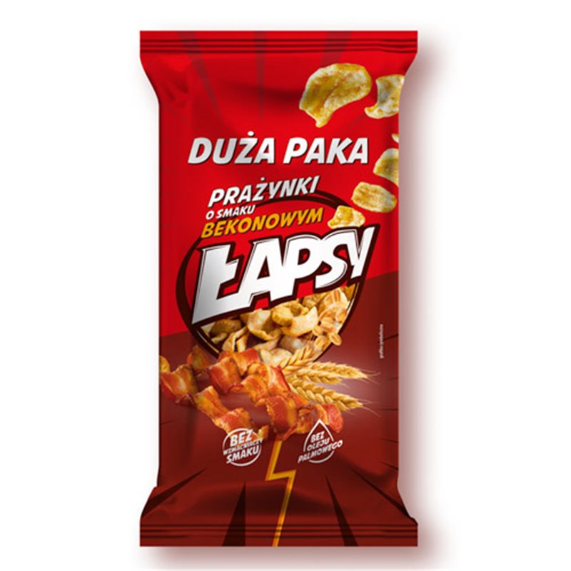 TBM PRAŻYNKI ŁAPSY ZIEMNIACZANE BEKONOWE 120G