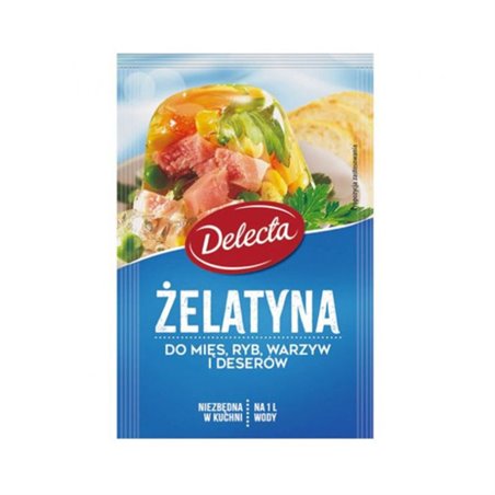 DELECTA ŻELATYNA SPOŻYWCZA 20g