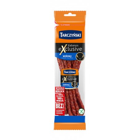TARCZYŃSKI KABANOS EXCLUSIVE WOŁOWE 90g