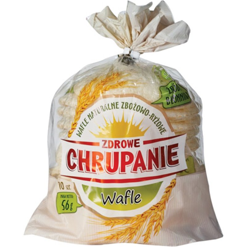 ARTEX WAFLE NATURALNE ZBOŻOWO RYŻOWE 56G
