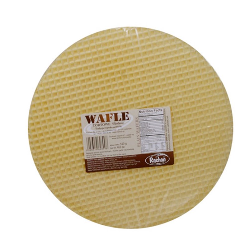RACHON WAFLE TORTOWE OKRĄGŁE 120g