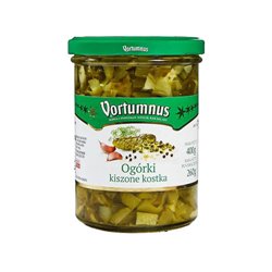 VORTUMNUS OGÓRKI KISZONE W KOSTCE 400g