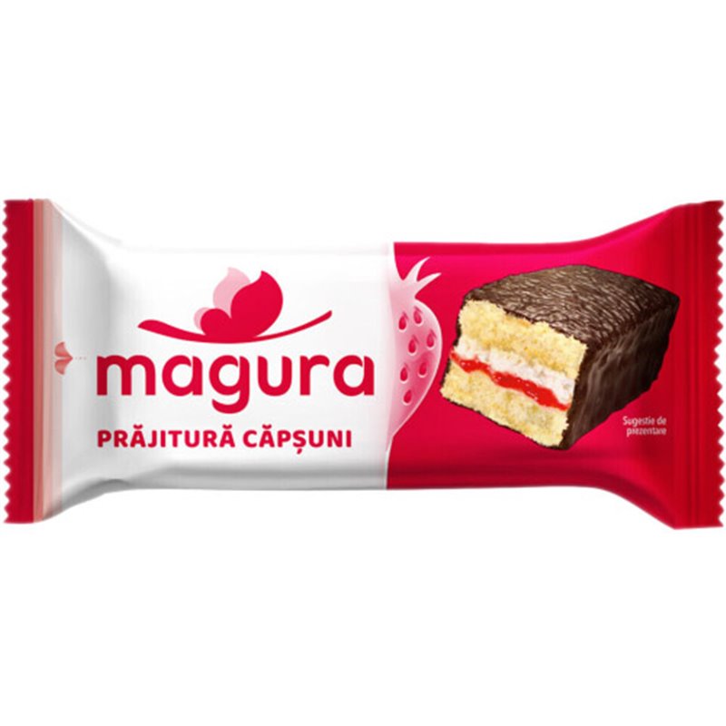 DOBROGEA HERBATNIKI MAGURA Z KREMEM I TRUSKAWKĄ 35g