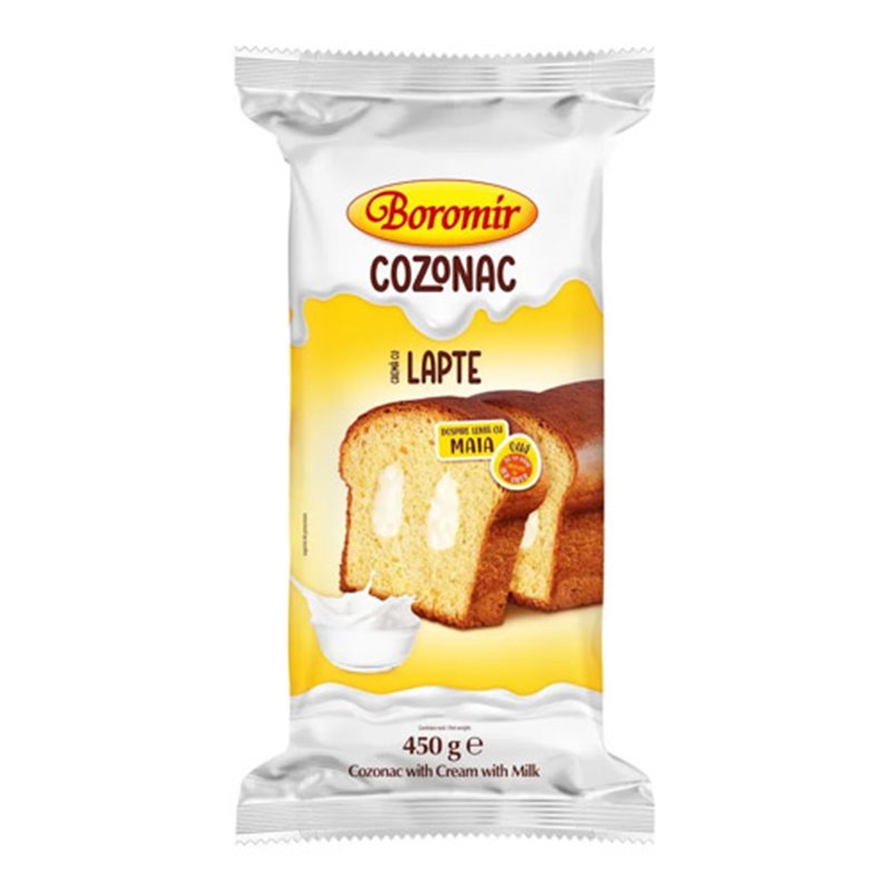 BOROMIR CIASTO BABKA COZONAC MLECZNA 450g