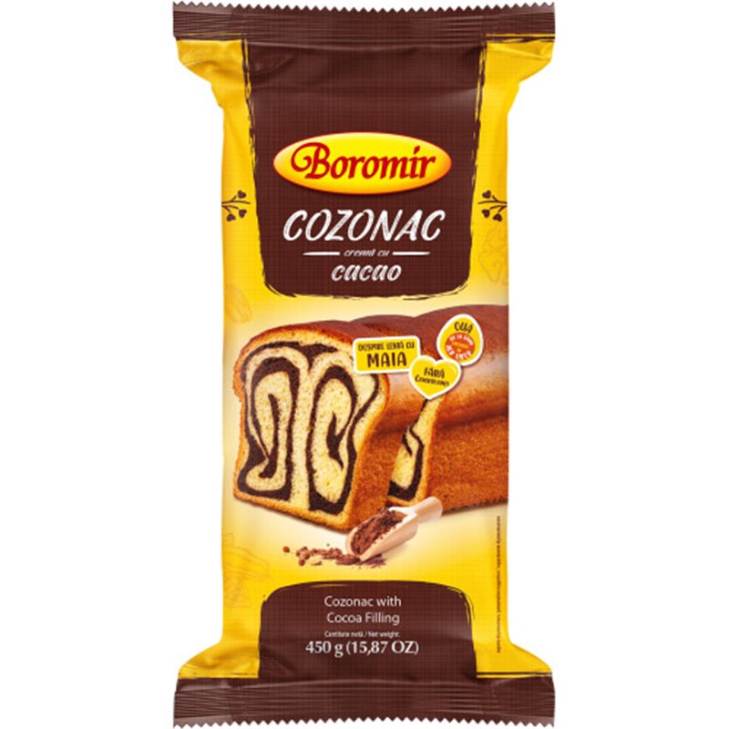BOROMIR CIASTO BABKA COZONAC KAKAO 450g