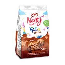 NATY WAFELKI KAKAOWE 140g