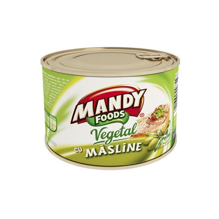 MANDY PASZTET WARZYWNY Z OLIWKAMI 200G