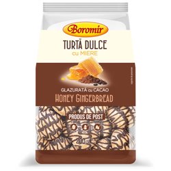 BOROMIR PIERNIKI TURTA DULCE Z MIODEM I KAKAEM 200g