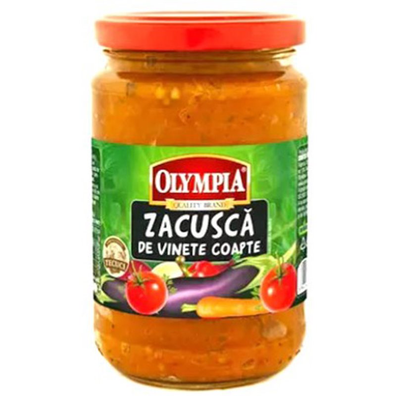 OLYMPIA ZACUSSCA SOS WARZYWNO-BAKŁAŻANOWY 314ml/300G