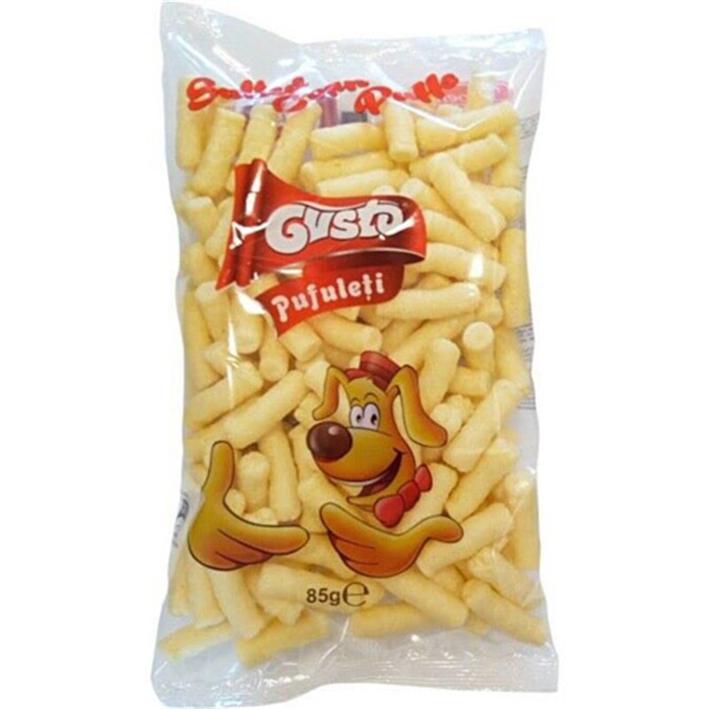 GUSTO CHRUPKI KUKURYDZIANE LEKKO SOLONE PUFULETI 85g