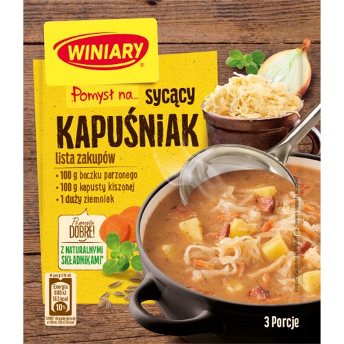 WINIARY POMYSŁ NA SYCĄCY KAPUŚNIAK 42g