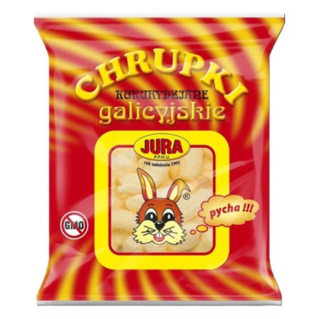 JURA CHRUPKI GALICJA KUKURYDZIANE TRUSKAWKOWE 100g