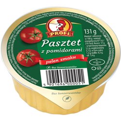 PROFI PASZTET Z DROBIEM I POMIDOREM 131g