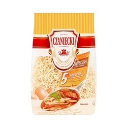 CZANIECKI MAKARON NITECZKA WALCOWANA 5-JAJ 250g