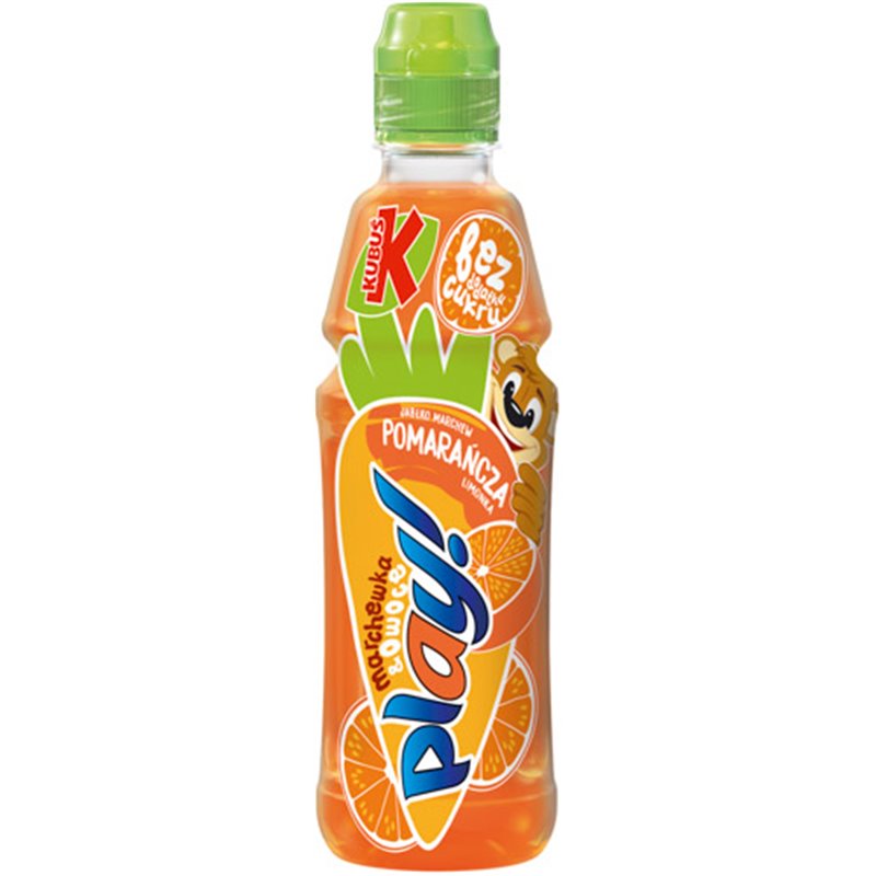KUBUŚ SOK PLAY MARCHEW JABŁKO POMARANCZA 400ml