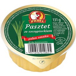 PROFI PASZTET Z DROBIEM I SZCZYPIOREK 131g