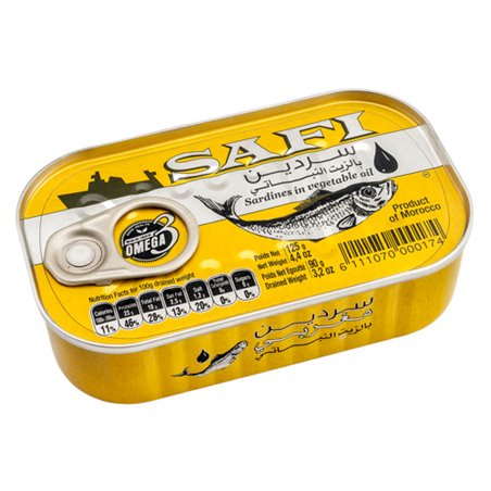 M&K RYBA SARDYNKA W OLEJU 125g