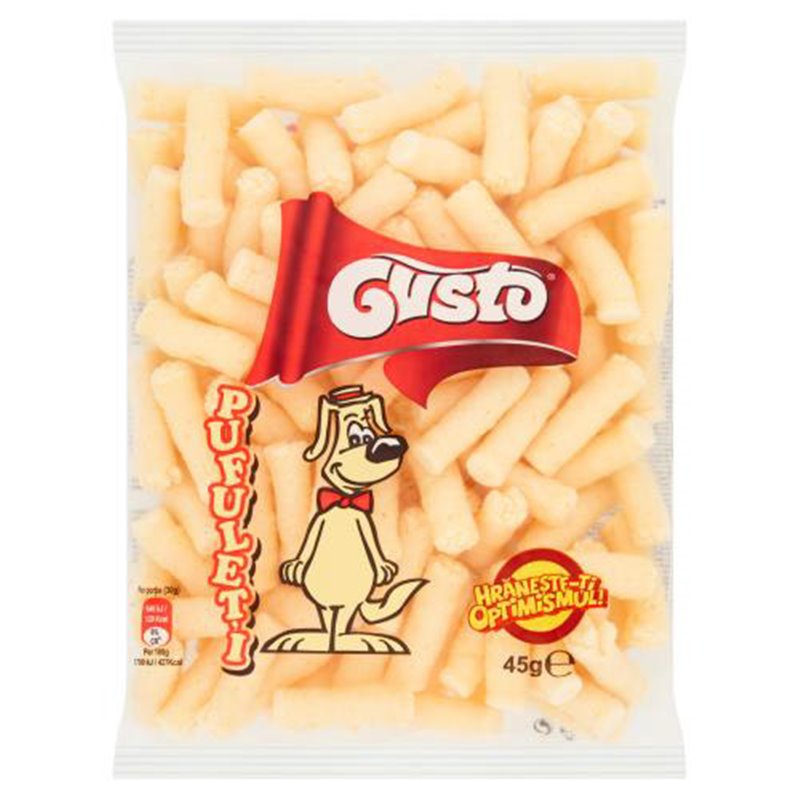 GUSTO CHRUPKI KUKURYDZIANE LEKKO SOLONE 45g