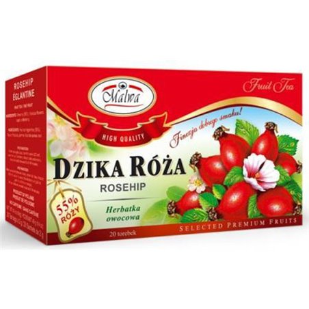 MALWA HERBATA DZIKA RÓŻA 20x2g 40g