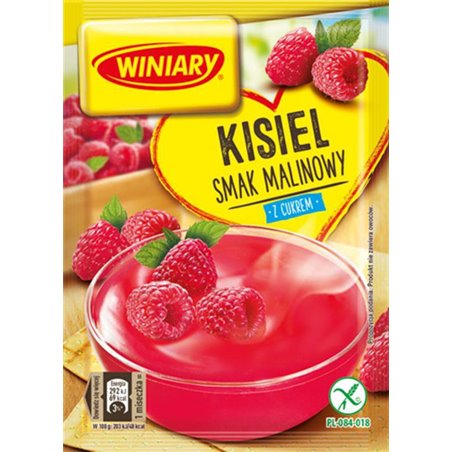 WINIARY KISIEL MALINOWY 77g