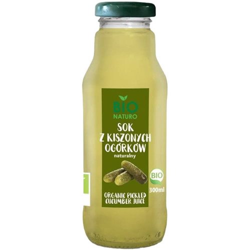 BIONATURO SOK Z OGÓRKÓW KISZONYCH 100% 300ml