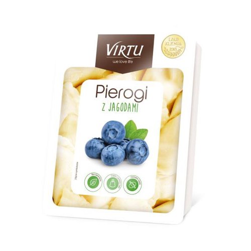 VIRTU DANIE PIEROGI Z JAGODAMI 400g
