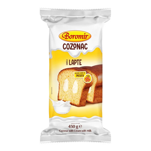 BOROMIR CIASTO BABKA COZONAC MLECZNA 450g