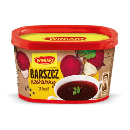 WINIARY ZUPA BARSZCZ CZERWONY INSTANT KONTENEREK 170g