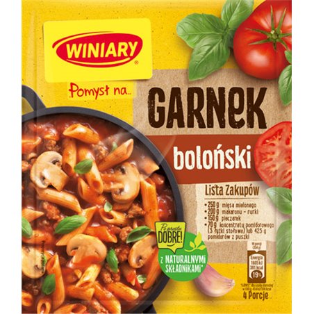 WINIARY POMYSŁ NA GARNEK BOLOŃSKI 44g