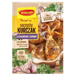 WINIARY POMYSŁ NA SOCZYSTEGO KURCZAKA Z CZOSNKIEM I ZIOŁAMI 30g