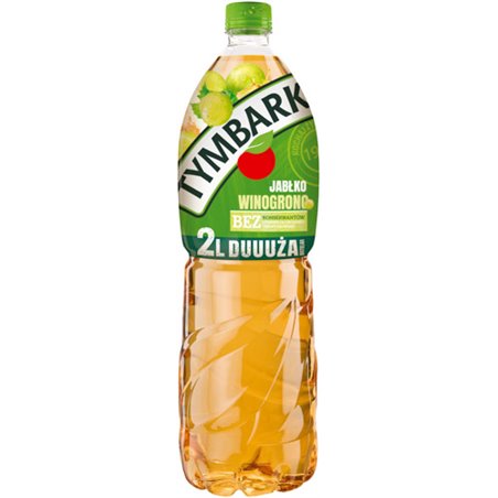 TYMBARK NAPÓJ JABŁKO WINOGRON 2L