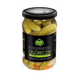 SMAK OGÓRECZKI KONSERWOWE KLASYCZNE 300g/150g