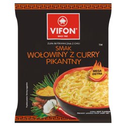 VIFON ZUPA BŁYSKAWICZNA SMAK WOŁOWINY CURRY PIKANTNA 70g