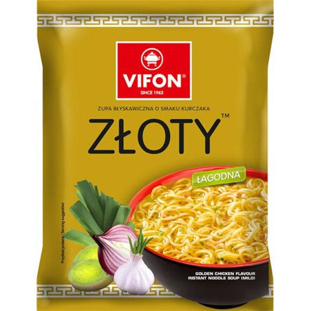 VIFON ZUPA BŁYSKAWICZNA KURCZAK ZŁOTY 70g