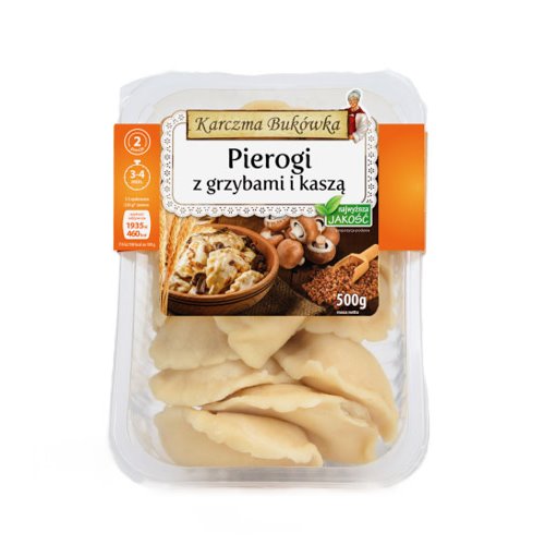 BUKÓWKA DANIE PIEROGI Z GRZYBAMI I KAPUSTĄ 400g