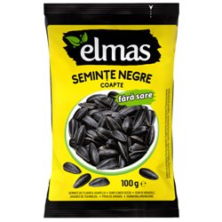 ELMAS SŁONECZNIK PRAŻONY CZARNY 100G