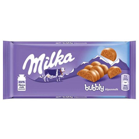 MILKA CZEKOLADA MILKA BOMBELKOWA LUFLEE 100g