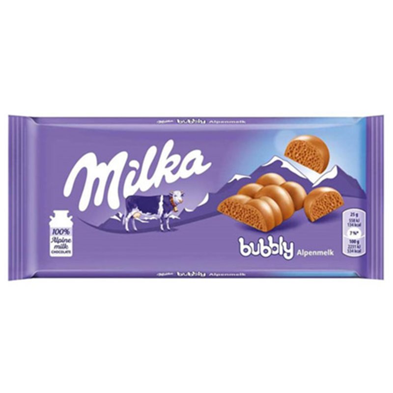 MILKA CZEKOLADA MILKA BOMBELKOWA LUFLEE 100g