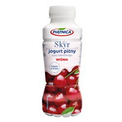 PIĄTNICA JOGURT SKYR PITNY WIŚNIA 330ml