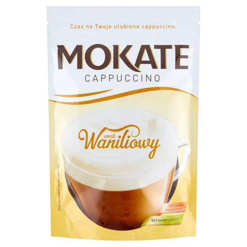 MOKATE CAPPUCCINO WANILIOWE 110g