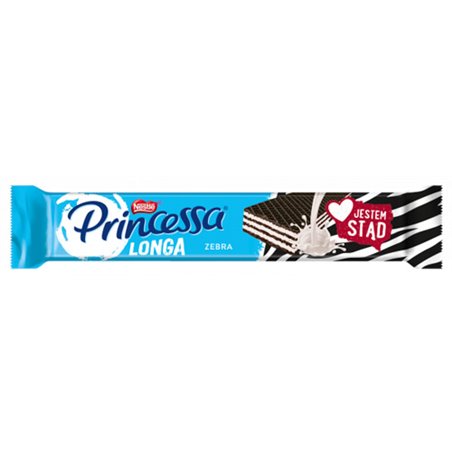 NESTLE WAFELEK PRINCESSA LONG ZEBRA 40g